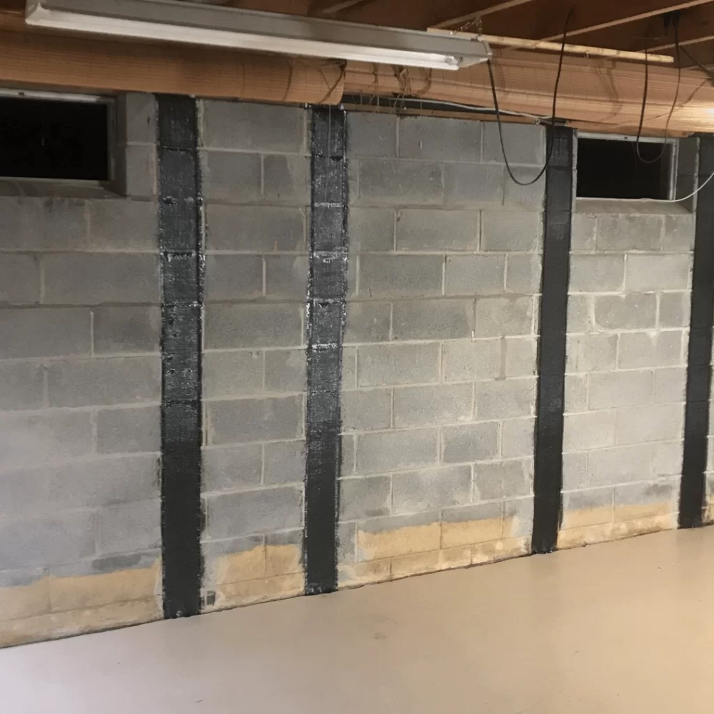 Carbon Armor Wall Stabilization in Bolivar, TN