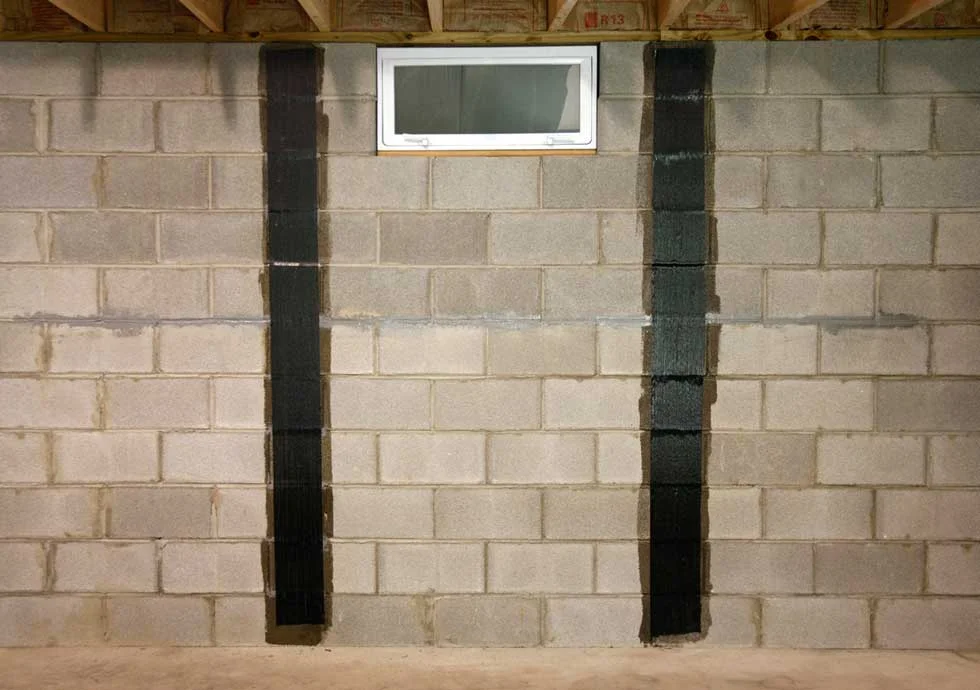 Carbon Armor Wall Stabilization in Bolivar, TN