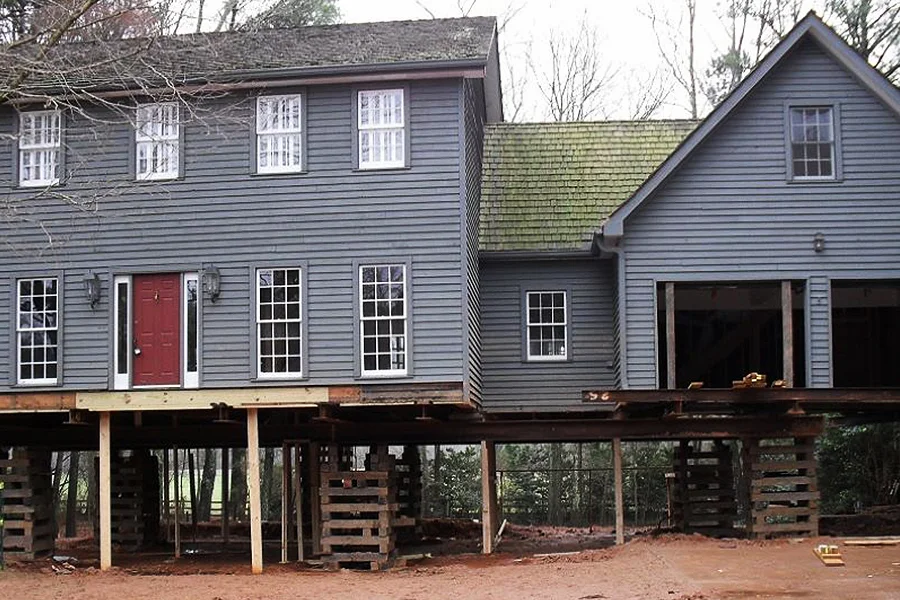 House Raising Or Lifting